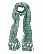 Scarf with frings