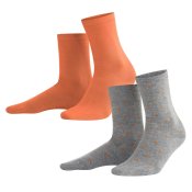 Socks, pack of 2 (bomull/elastan)