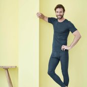 Short-sleeved shirt (ull/silke)