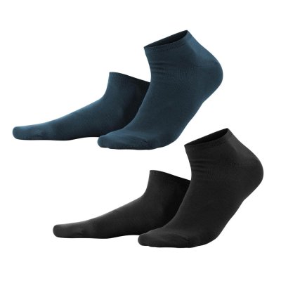 Sneaker socks, pack of 2 (bomull/elastan)